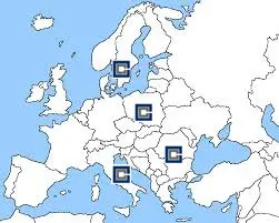 Europe Project Map